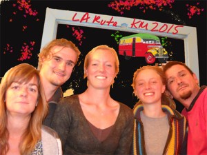 Ellen, Adrien, Anna, Lien en Pablo