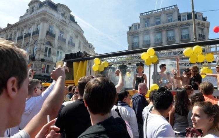 N-VA_Pride Brussel uitgejouwd